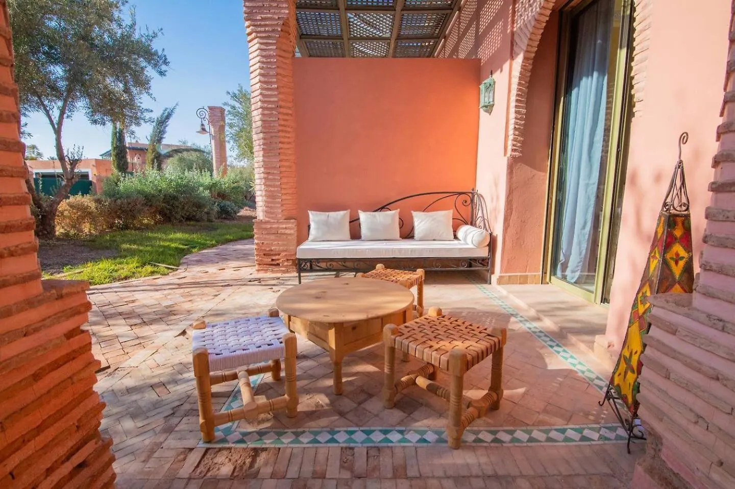 Appartement Familiale A Marrakech Jardin Piscine Lac Et Parc Pour Enfants 마라케시 아파트