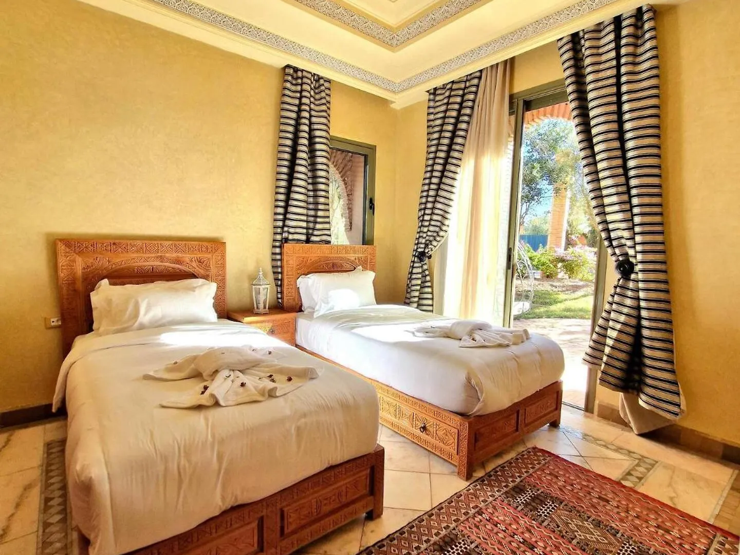 Appartement Familiale A Marrakech Jardin Piscine Lac Et Parc Pour Enfants 마라케시