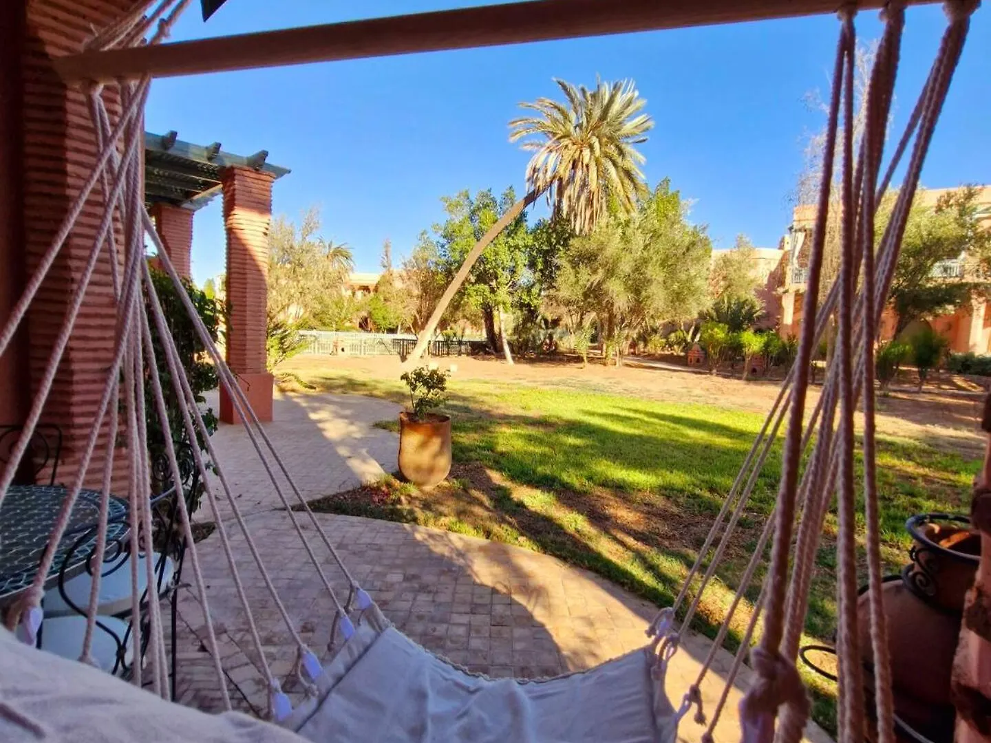 Appartement Familiale A Marrakech Jardin Piscine Lac Et Parc Pour Enfants مراكش شقة
